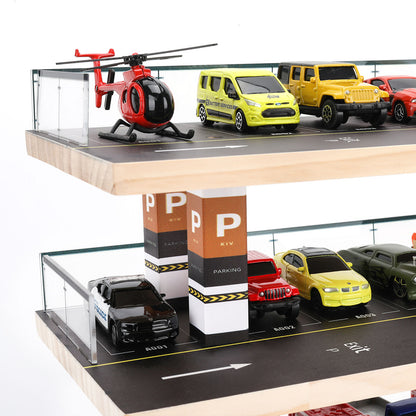 Saichotoy Hot Wheels display parking garage, detail photo #1