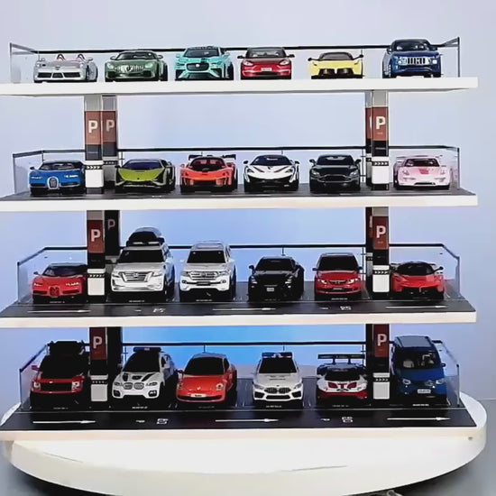 Saichotoy Hot wheels parking garage diorama installation video